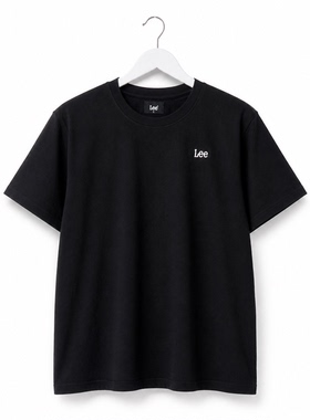 Lee夏季新款圆领刺绣logo短袖T恤LMT0102613RX00F-K11000-K14000