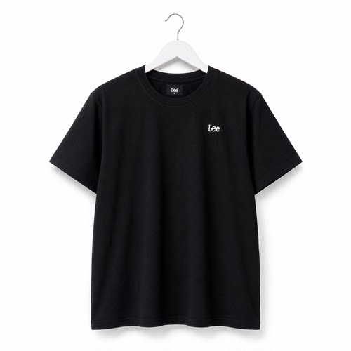 Lee夏季新款圆领刺绣logo短袖T恤LMT0102613RX00F-K11000-K14000