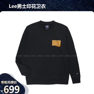 潮流套头LMT003620101228 Lee秋季 上衣长袖 卫衣打底衫 K11000 男士