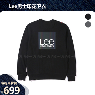 Lee长袖 K11000 印花卫衣印花LOGO外套圆领休闲LMT001192CRU00F