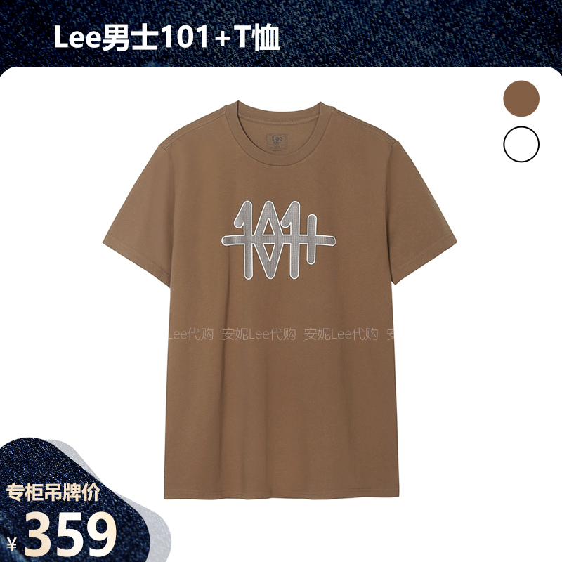 Lee短袖美式复古101+T恤商场款