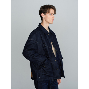 A01776 牛仔羽绒服加厚保暖外套潮LMT0036283HH00F Lee男装 22新款