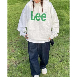 Lee韩国设计男女情侣卫衣连帽衫 A04844 休闲外套LUT006404203183