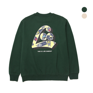 LMT003711101228 高街潮牌圆领上衣印花打底衫 A01736 美式 Lee男装