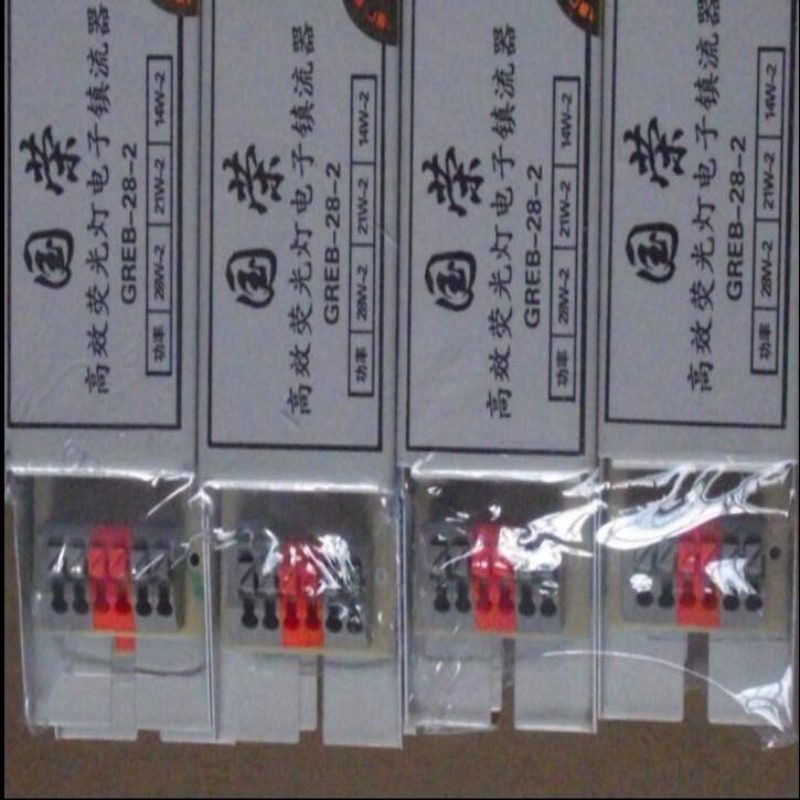 一拖二电子镇流器28w国荣