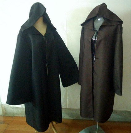 成人披风斗篷黑武士死神服装星球大战道士长袍子cosplay巫师连帽