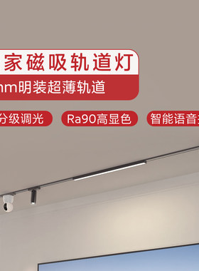 小米磁吸轨道灯DIY照明无主灯智