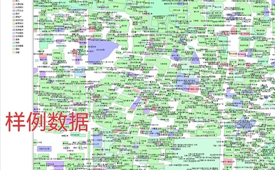 2024年百度城市兴趣面AOI数据小区 公园边界poi默认aoi询价下单