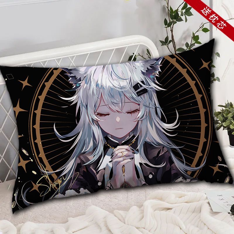 拉普兰德半身抱枕同款枕头二次元周边宿舍办公室午休枕双面可拆洗