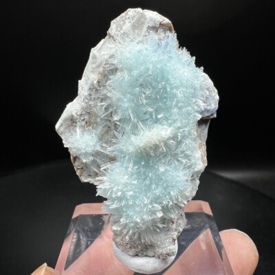 蓝文石Aragonite 精品天然矿物晶体矿物标本原石矿石宝石观赏石