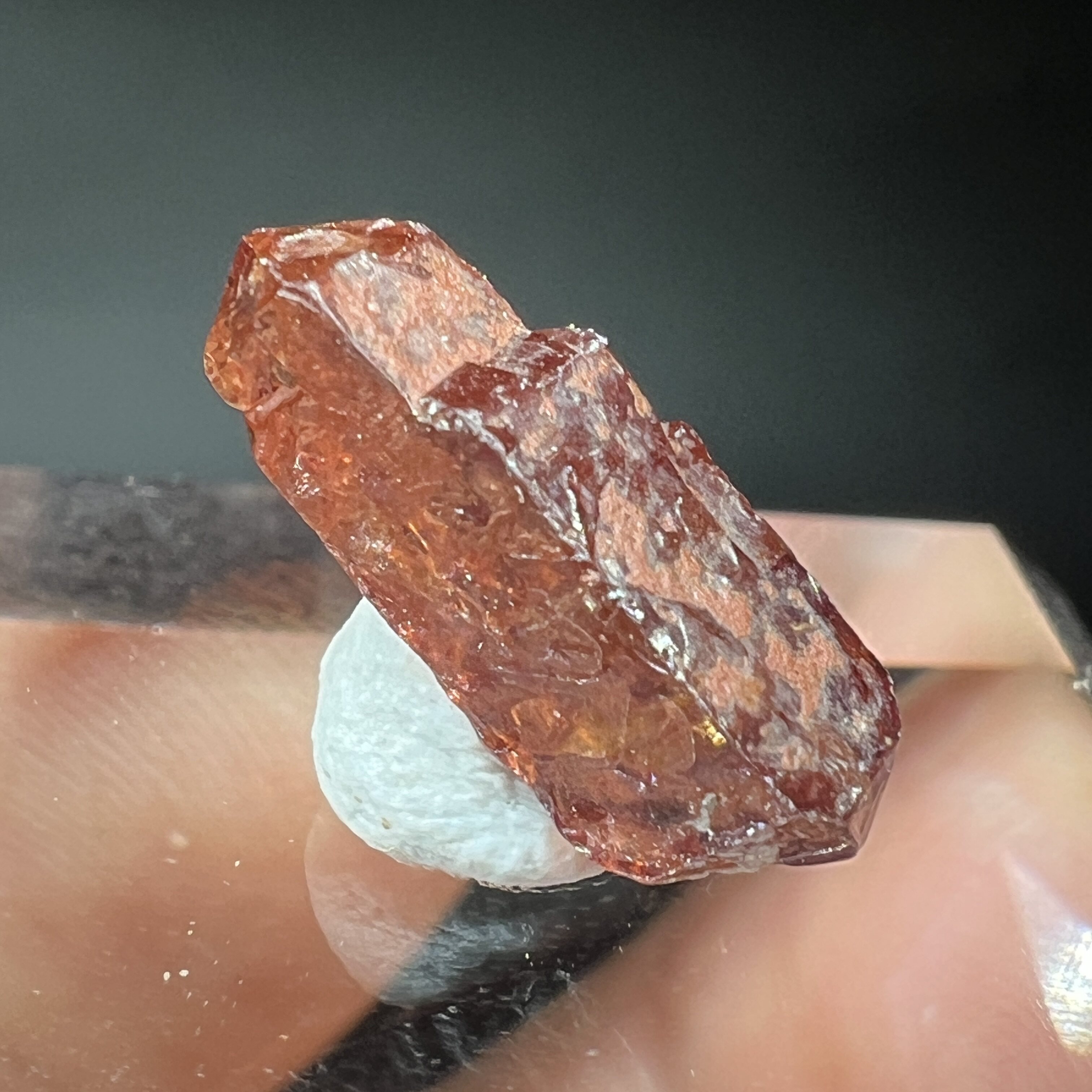 双端锆石Zircon 精品天然矿物晶体矿物标本原石矿石宝石观赏石