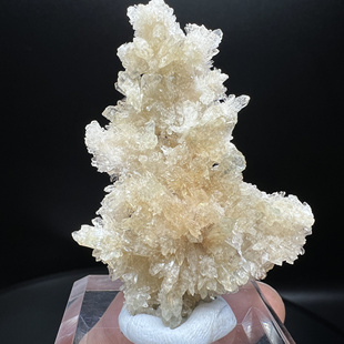 浮生氟铝石膏Creedite 精品矿物晶体 矿物标本 矿石 原石 宝石