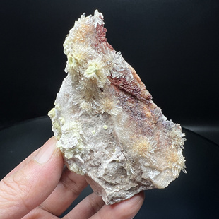氟铝石膏Creedite 精品矿物晶体 矿物标本 矿石 原石 宝石 观赏石