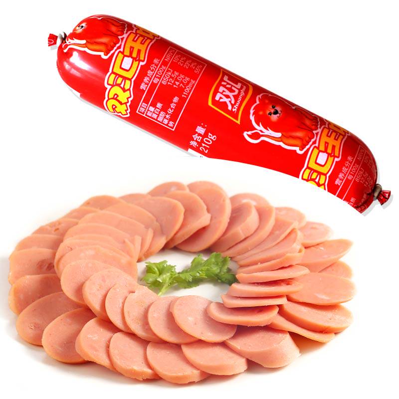 双汇王中王火腿肠即食超大粗香肠210g/支泡面搭档香肠即食零食