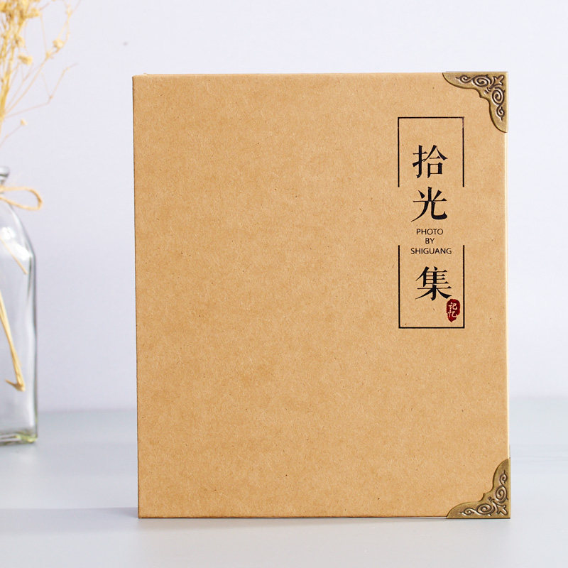 複古風情侶創意相冊本diy手工創意牛皮紙紀念冊生日禮物紀念影集在類目 節慶用品/禮品, 創意禮品, 相冊/相簿中 - 來自Buy2taobao.com提供專業的淘寶代購服務