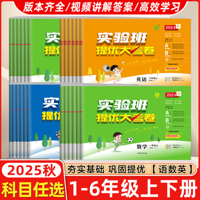 2025秋实验班提优大考卷语数英
