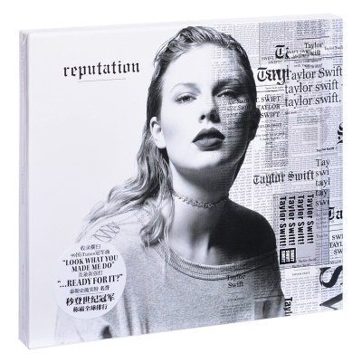 霉霉新专辑 泰勒斯威夫特 Taylor 名誉Swift Reputation CD+海报