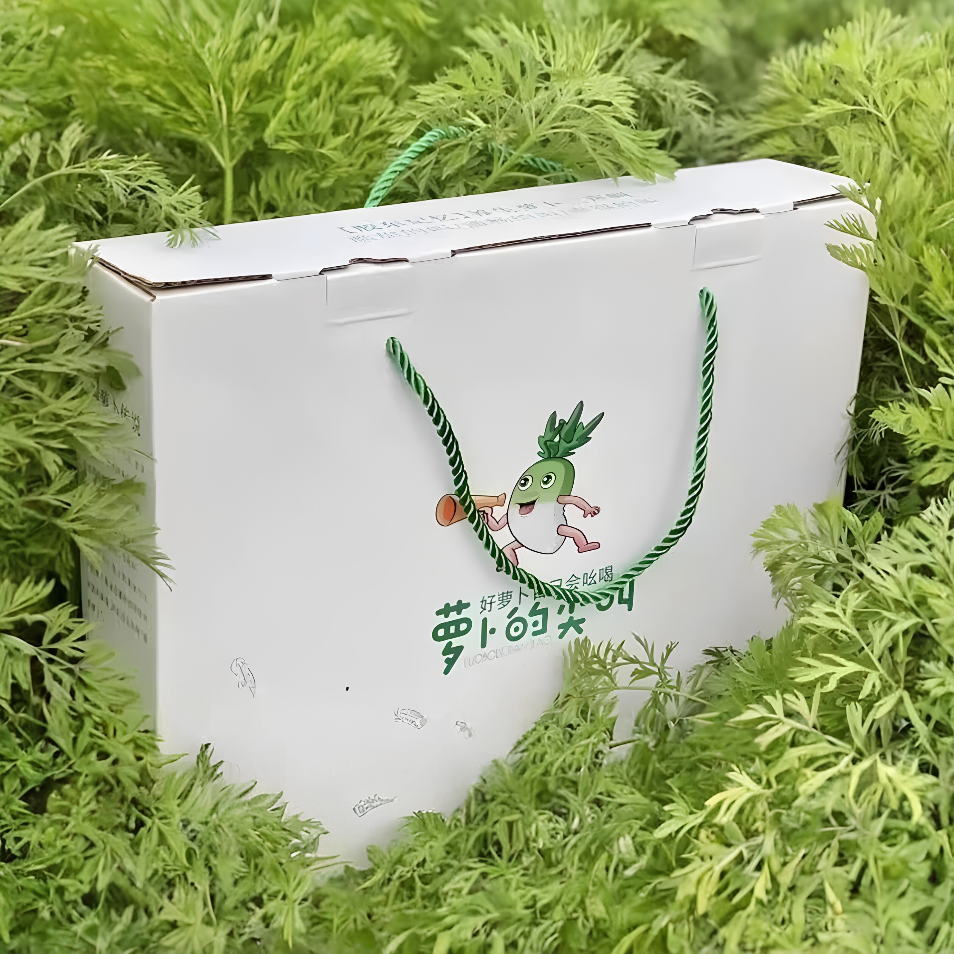 萝卜的尖叫新鲜水果萝卜水润充足生吃青皮青萝卜脆爽可口现挖现发