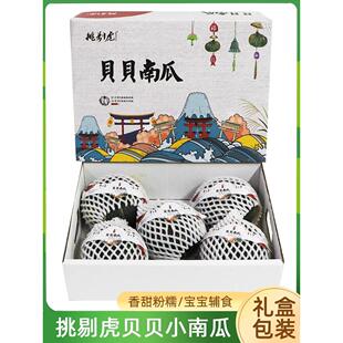 挑剔虎贝贝南瓜板栗味礼盒装新鲜辅食甜糯贝贝小南瓜