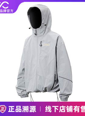 Valueall风衣定制印logo团队风衣工作服男外套订制工装团建夹克女