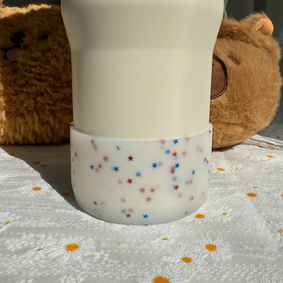 适配stanley保温杯杯套水杯套7.5cm杯子硅胶保护套水杯配件通用