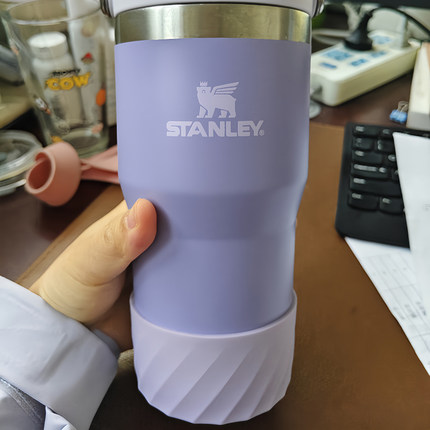 适用于史丹利保温杯保护套stanley配件杯套水杯套硅胶杯底套底座