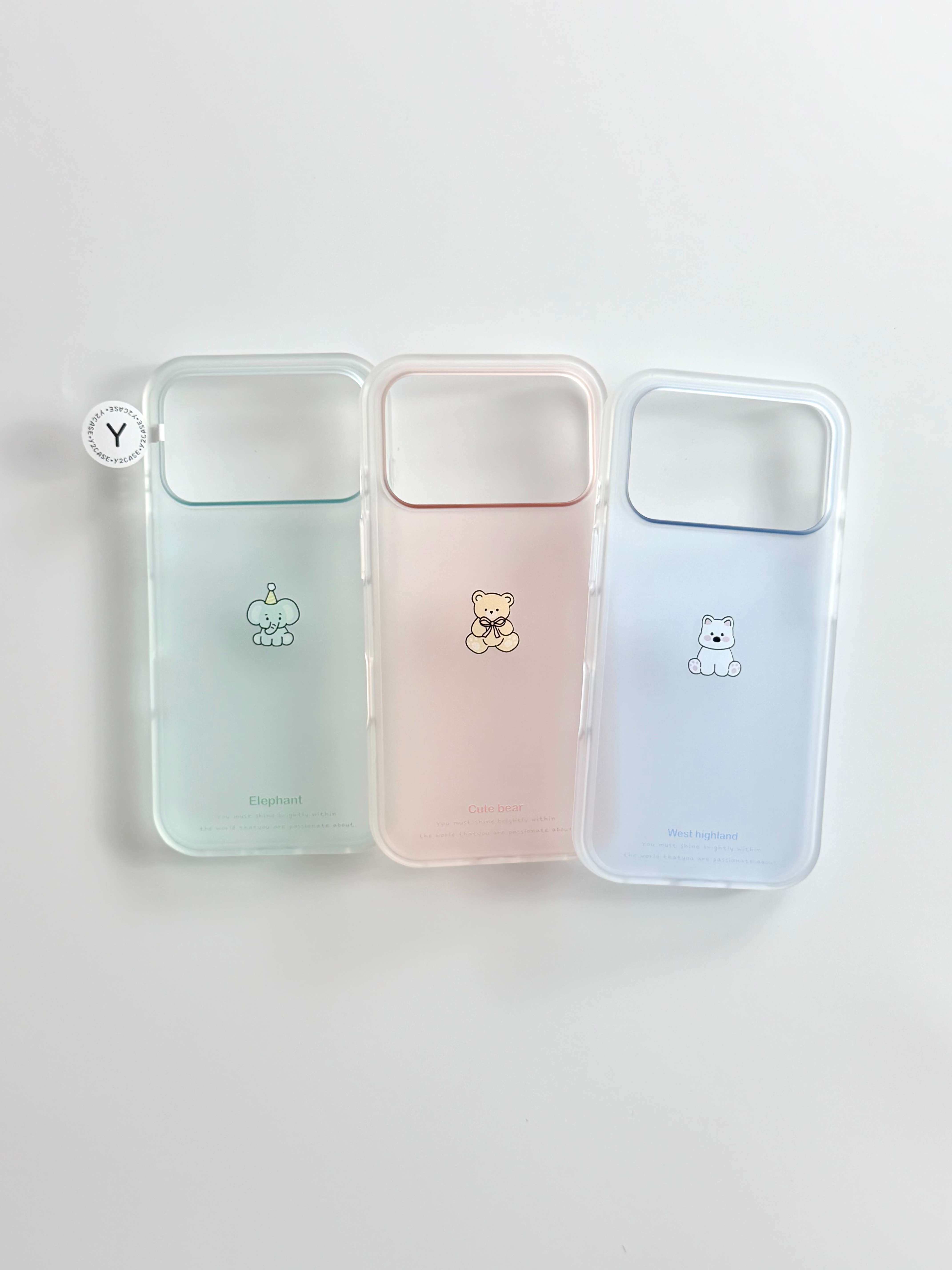 西多士亲肤磨砂可爱纯色小动物合集手机壳适用iPhone17新款苹果16个性创意15