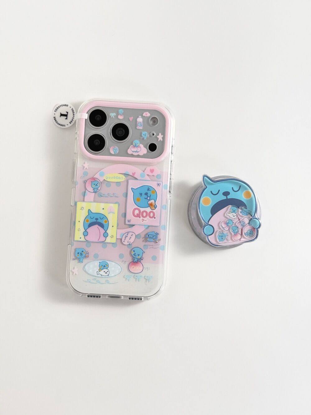 西多士桃子气泡水酷儿适用苹果17pro双层iPhone16全包15可爱磁吸手机壳