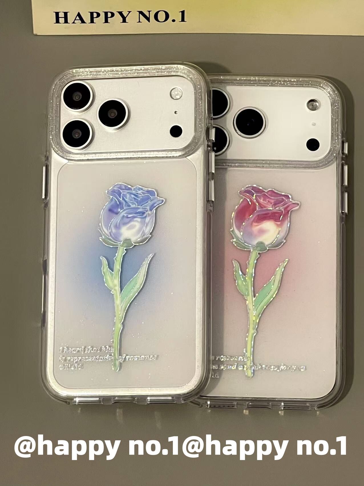 西多士古早风渲染渐变一枝玫瑰适用苹果iPhone手机壳防摔双层16少女防水