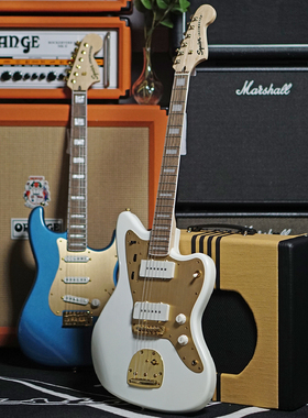 【琴庐乐器】Squier 40周年黄金版ST复古款Jazzmaster电吉他限量