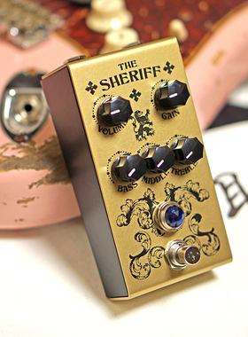 【琴庐乐器】英产Victory V1 Sheriff/Jack过载Govan失真单块效果