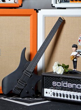 【琴庐乐器】Strandberg Boden Metal NX无头扇品电吉他 四川博格