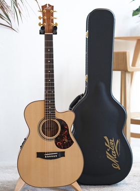 【琴庐乐器】Maton EBG808C-MiFix 签名款澳洲产全单电箱吉他演奏