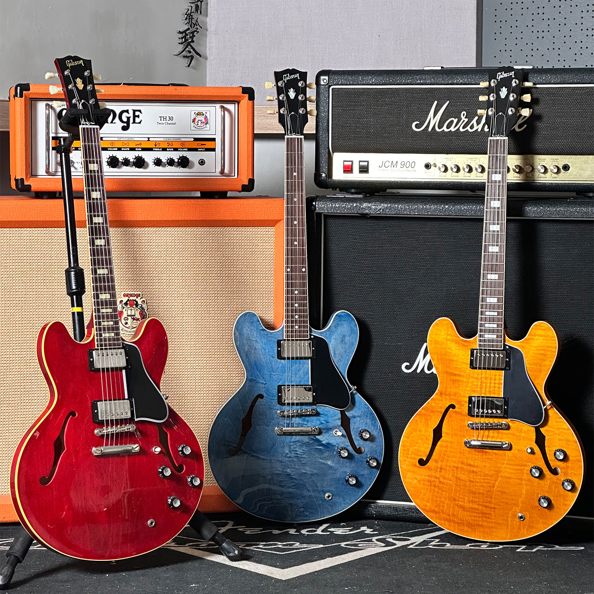 【琴庐乐器】Gibson ES 335 Reissue 吉普森 Figured 爵士电吉他
