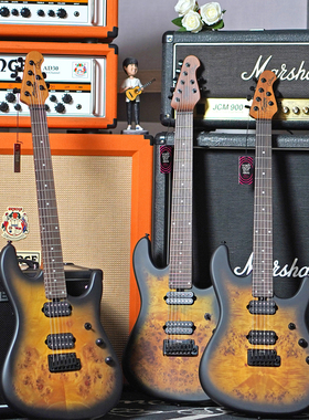 【琴庐乐器】Sterling  Jason Richardson签名款树瘤6弦7弦电吉他