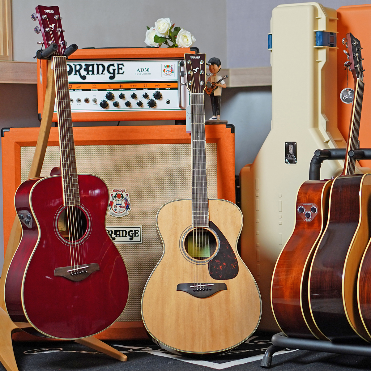 雅马哈单板木吉他FG830