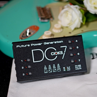 【琴庐乐器】Cioks DC7吉他单块效果器电源多路独立电源适配器