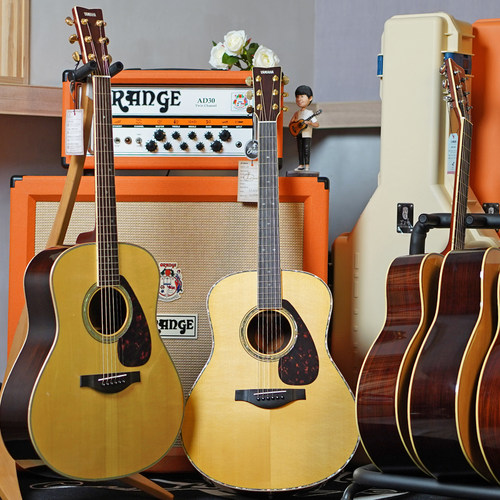 雅马哈全单电箱LL16民谣吉他