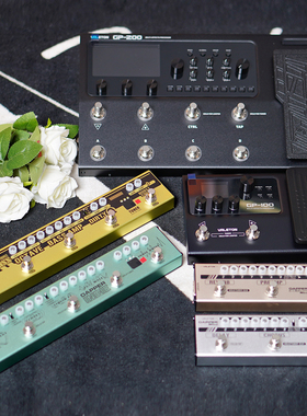 【琴庐乐器】Valeton Dapper/GP200/GP100 电吉他综合效果器贝斯