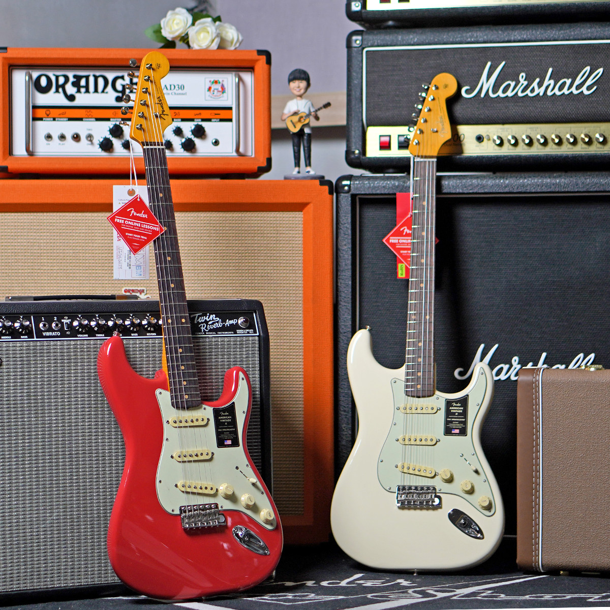 【琴庐乐器】芬达Fender 美复2代 VINTAGE II 57/61/51/63电吉他