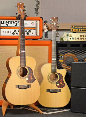 【琴庐乐器】Maton EBG808C Tommy签名款 全单电箱民谣吉他澳洲产