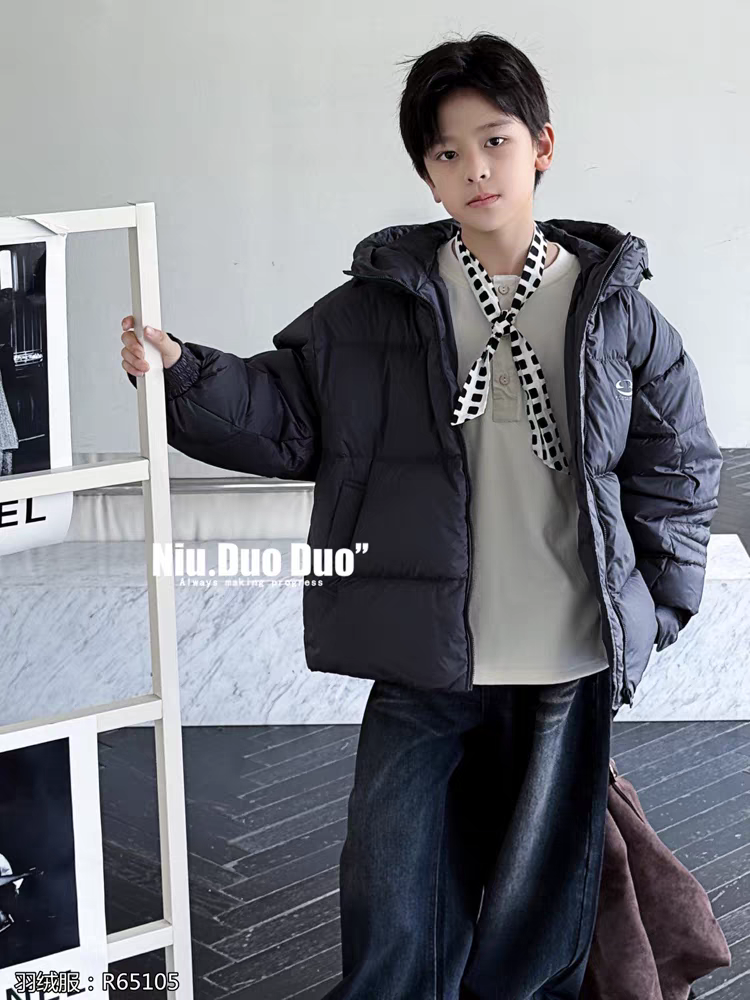 牛哆哆童装男女童连帽羽绒服2025冬款儿童90白鸭绒韩版外套65105,童装/婴儿装/亲子装,羽绒服,淘宝优惠券,粉丝福利购,淘宝优惠卷
