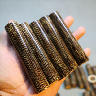 精品老实心金丝竹手把件玉竹手环棕竹子根文玩梅鹿转运珠平安饰品