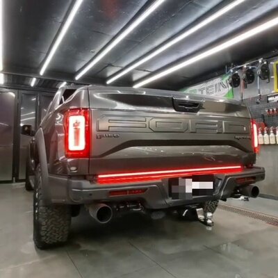 F150猛禽/坦途后斗流水灯改装