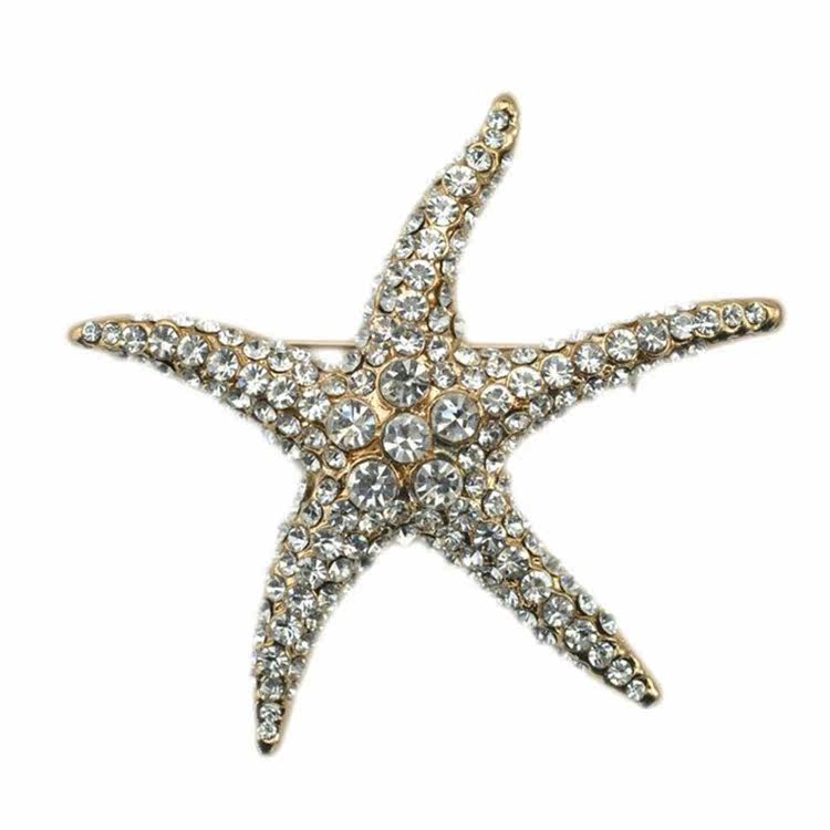 Broche femme en Zircon diamant - Ref 1177277 Image 5