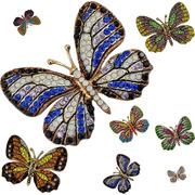 Broche femme en Zircon diamant - Ref 1177277 Image 10