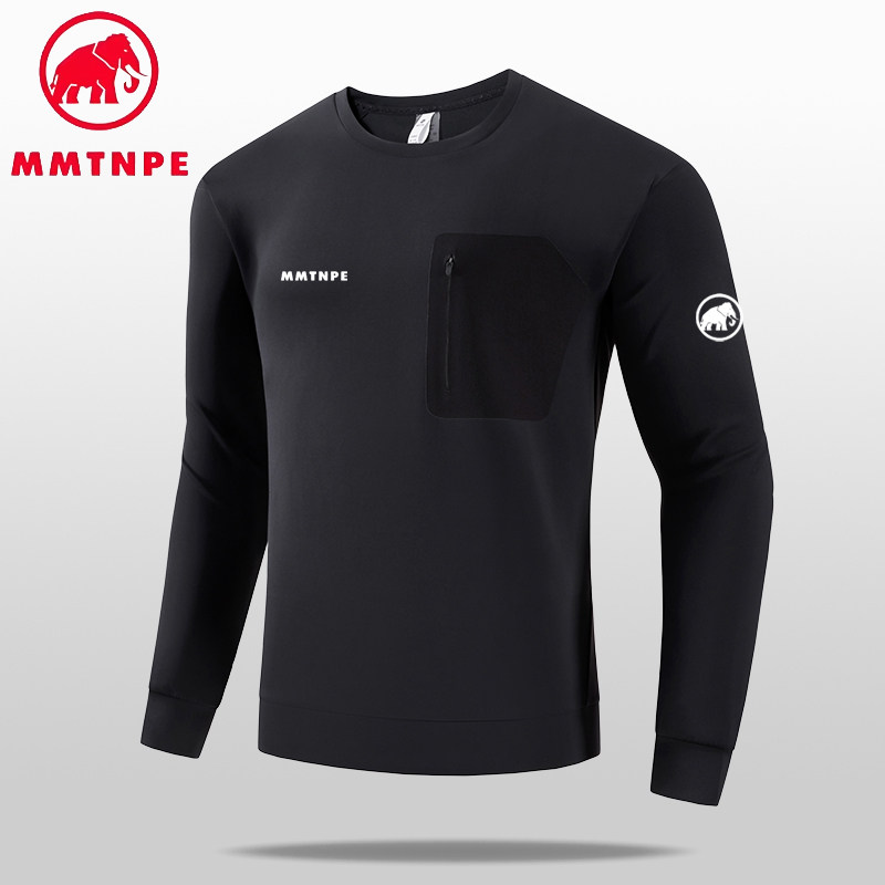 MMTNPE/猛犸北极象户外运动卫衣男长袖T恤圆领速干透气跑步登山衣,户外/登山/野营/旅行用品,户外休闲衣,淘宝优惠券,粉丝福利购,淘宝优惠卷