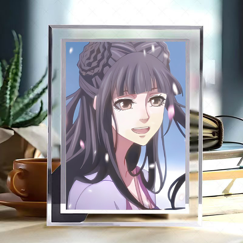 魔道祖师水晶相框江厌离动漫同款时尚桌面创意摆件二次元生日礼物