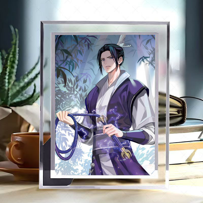 魔道祖师江澄水晶相框动漫同款可相框/画框