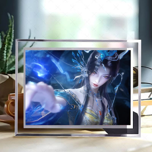 云深不知梦水晶玻璃相框云望舒动漫同款可定制桌面创意摆件二次元